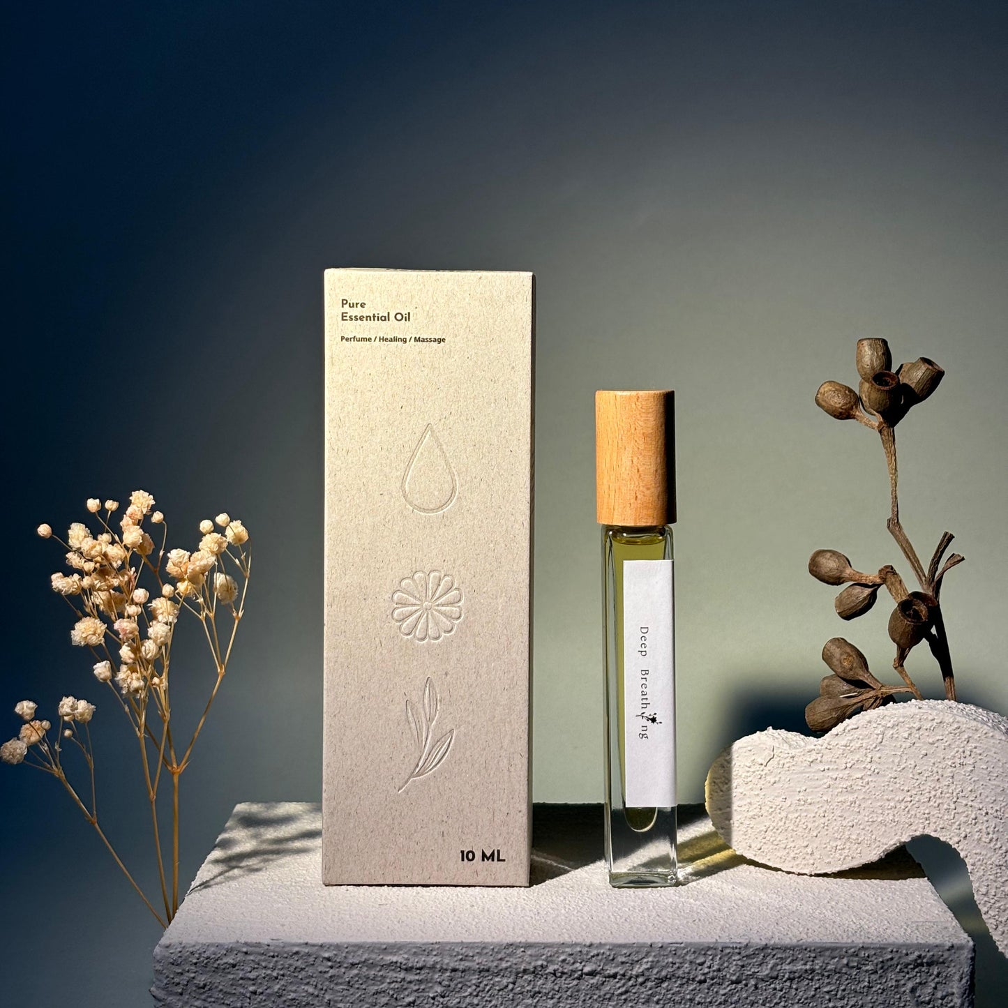 ☪通鼻效果,集中精神:和緩呼吸Deep Breathing